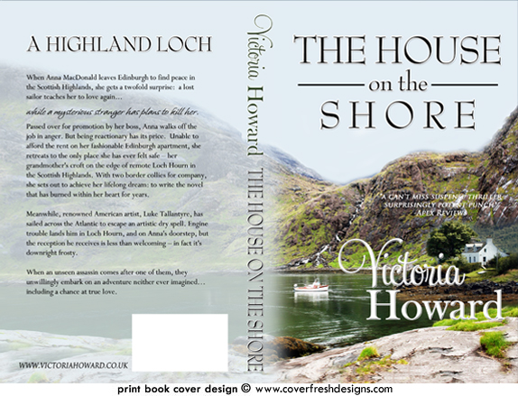 The House on the Shore book cover design